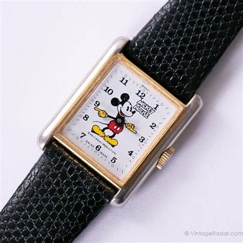 registered edition mickey mouse watch.